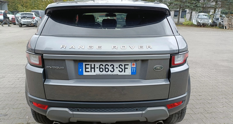 Land Rover Range Rover Evoque cena 59500 przebieg: 107491, rok produkcji 2016 z Pniewy małe 172